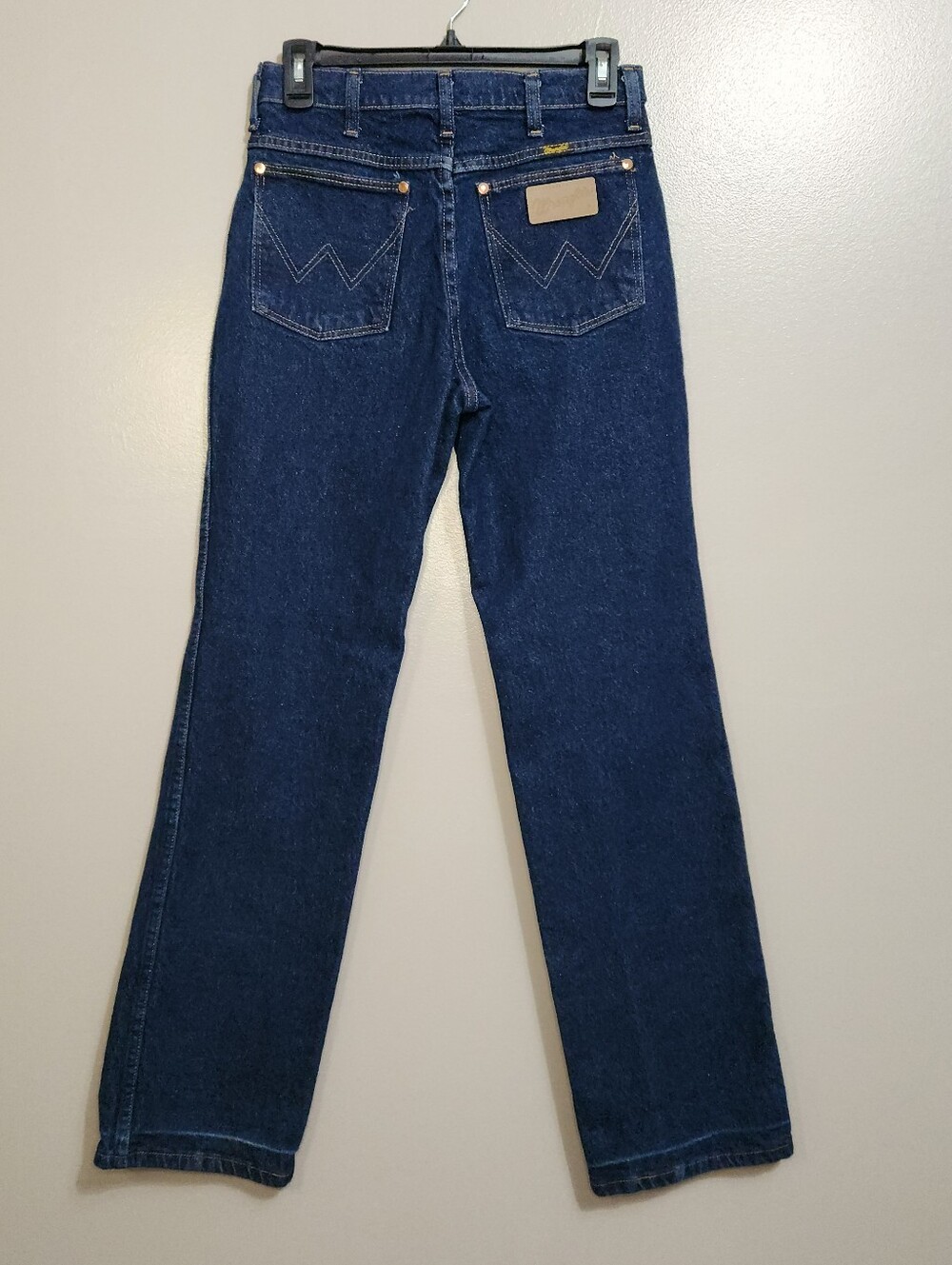 Wrangler 937STR Straight Leg Dark Blue Jeans Size 29/32